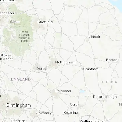 Map showing location of Burton Joyce (52.988250, -1.034070)