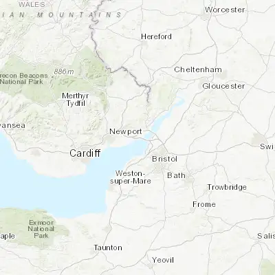 Map showing location of Caldicot (51.586610, -2.757360)