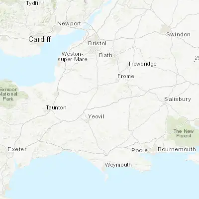 Map showing location of Castle Cary (51.090000, -2.514170)