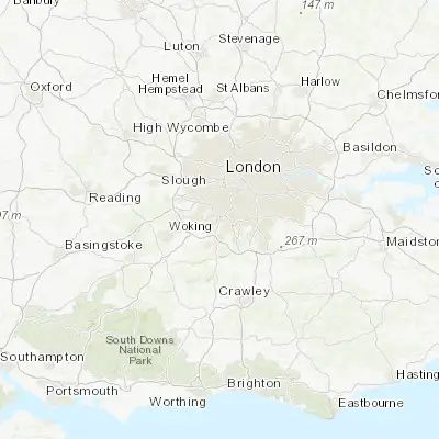 Map showing location of Chessington (51.362400, -0.304270)