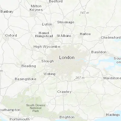 Map showing location of Chiswick (51.492710, -0.258010)