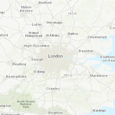 Map showing location of City of London (51.512790, -0.091840)