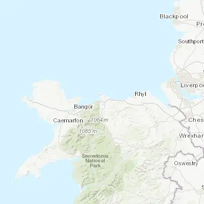 Map showing location of Conwy (53.280770, -3.830390)