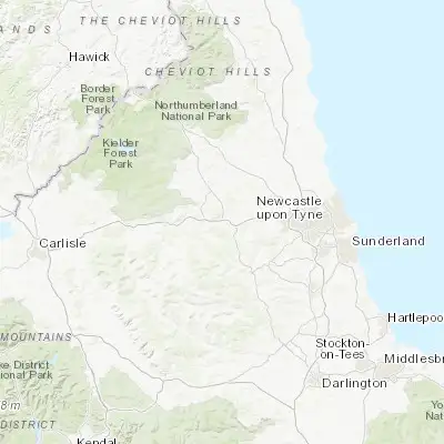 Map showing location of Corbridge (54.973650, -2.017980)