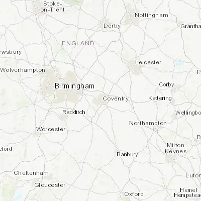 Map showing location of Coventry (52.406560, -1.512170)