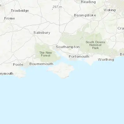 Map showing location of Cowes (50.763060, -1.297720)