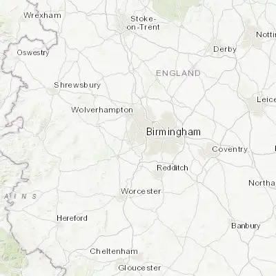 Map showing location of Cradley Heath (52.472140, -2.082120)