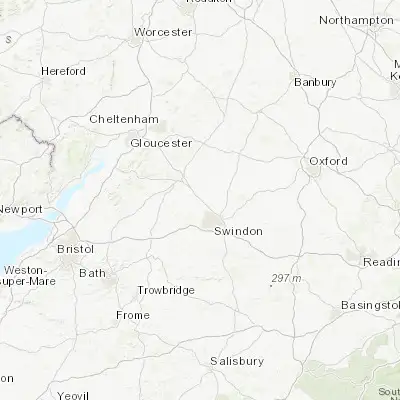 Map showing location of Cricklade (51.640610, -1.857380)