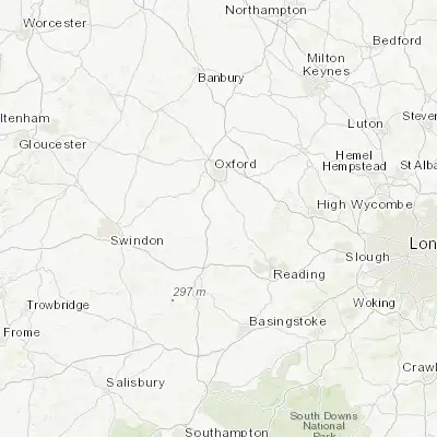 Map showing location of Didcot (51.609280, -1.242140)