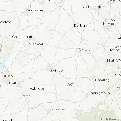 Map showing location of Faringdon (51.656440, -1.586760)