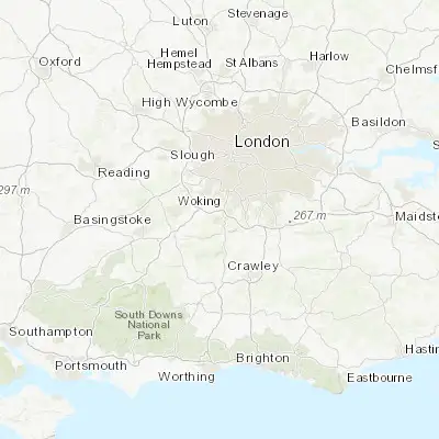 Map showing location of Fetcham (51.288790, -0.355820)