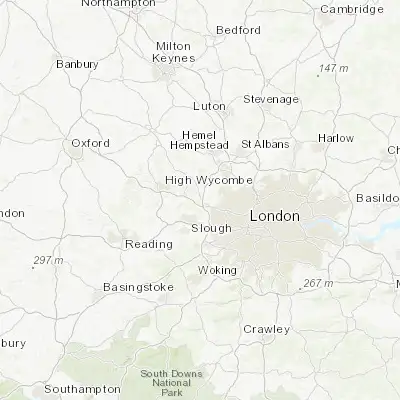 Map showing location of Gerrards Cross (51.586100, -0.555430)