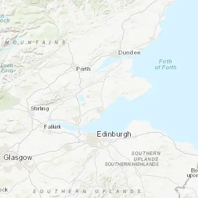 Map showing location of Glenrothes (56.195140, -3.173160)