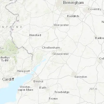 Map showing location of Gloucester (51.865680, -2.243100)