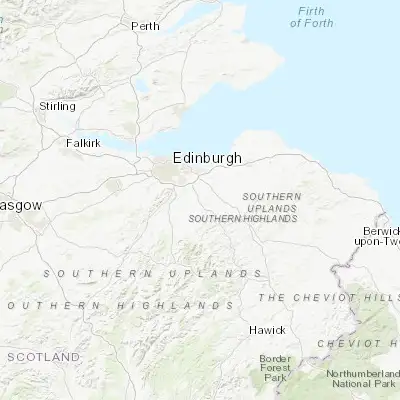 Map showing location of Gorebridge (55.845940, -3.045630)