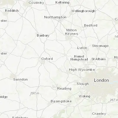 Map showing location of Haddenham (51.773260, -0.926280)