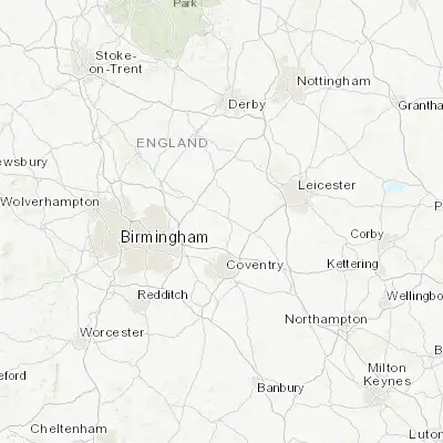 Map showing location of Hartshill (52.548310, -1.522210)
