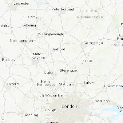 Map showing location of Henlow (52.030210, -0.285990)