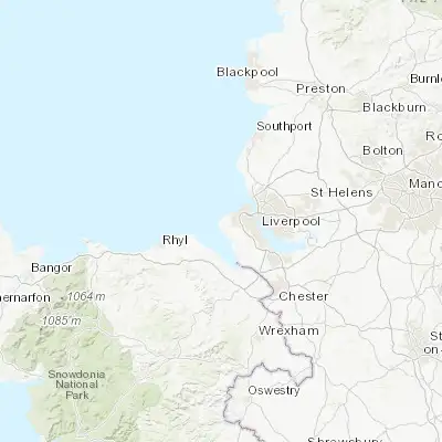 Map showing location of Hoylake (53.390460, -3.180660)