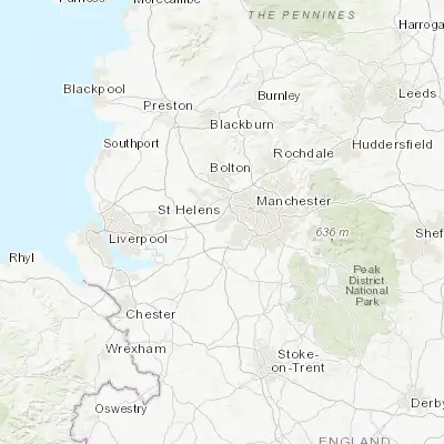 Map showing location of Irlam (53.442530, -2.423230)