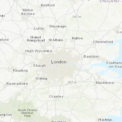 Map showing location of Islington (51.536220, -0.103040)
