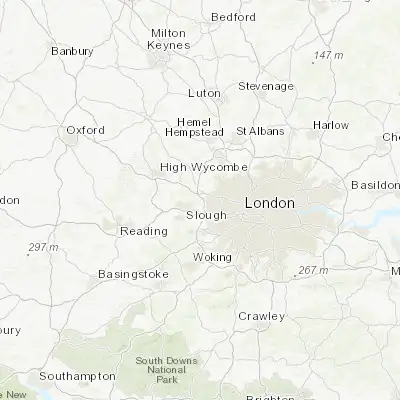 Map showing location of Iver Heath (51.536420, -0.517900)