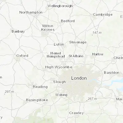Map showing location of Kings Langley (51.713950, -0.450440)