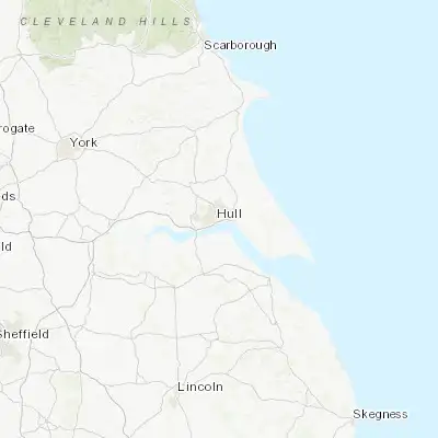 Map showing location of Kingston upon Hull (53.744600, -0.335250)