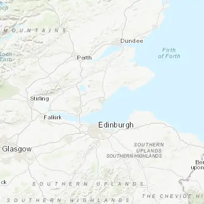 Map showing location of Kirkcaldy (56.116830, -3.159990)