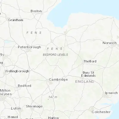Map showing location of Littleport (52.457840, 0.306030)