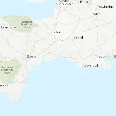 Map showing location of Lyme Regis (50.726540, -2.934770)