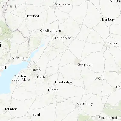Map showing location of Malmesbury (51.581750, -2.097080)