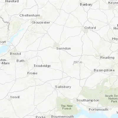 Map showing location of Marlborough (51.420270, -1.729490)