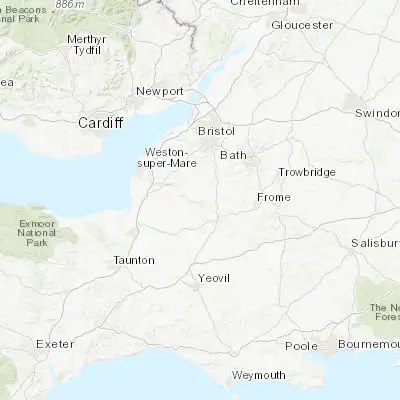 Map showing location of Mendip (51.237200, -2.626600)