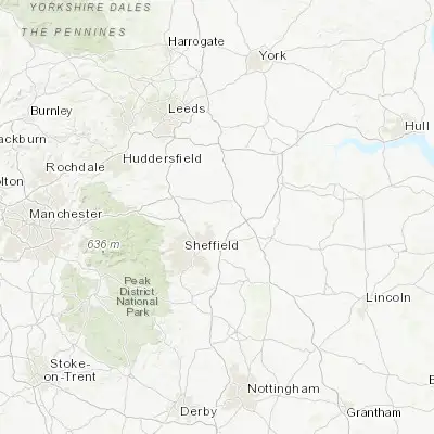 Map showing location of Mexborough (53.493890, -1.292430)