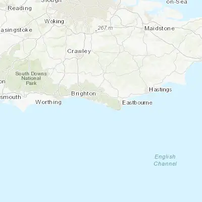 Map showing location of Newhaven (50.796930, 0.055450)