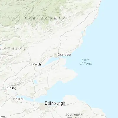 Map showing location of Newport-on-Tay (56.439110, -2.936700)