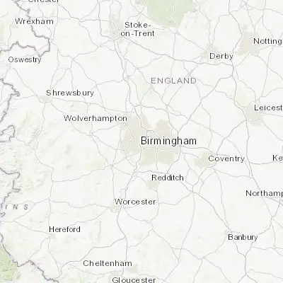 Map showing location of Oldbury (52.500000, -2.016670)
