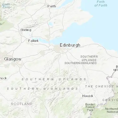 Map showing location of Penicuik (55.831160, -3.226080)