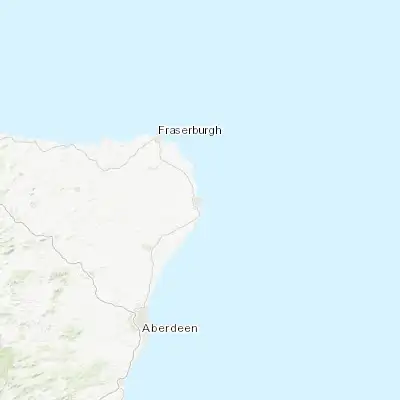 Map showing location of Peterhead (57.505170, -1.784350)
