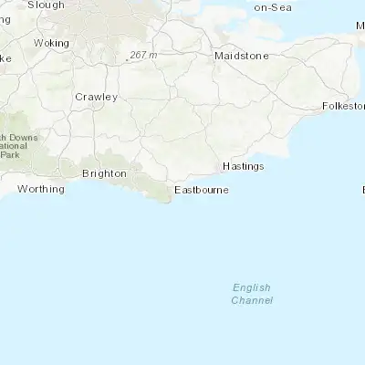 Map showing location of Pevensey (50.819660, 0.339630)