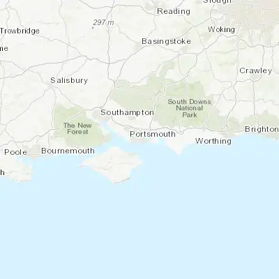 Map showing location of Portsmouth (50.798990, -1.091250)