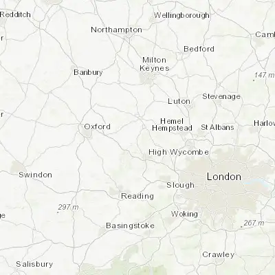 Map showing location of Princes Risborough (51.725490, -0.831440)