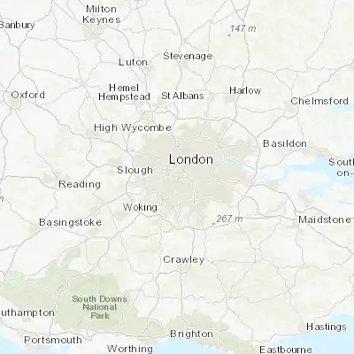 Map showing location of Putney (51.460720, -0.218140)
