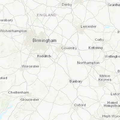 Map showing location of Royal Leamington Spa (52.285200, -1.520000)