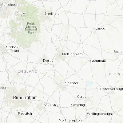 Map showing location of Ruddington (52.892540, -1.149530)
