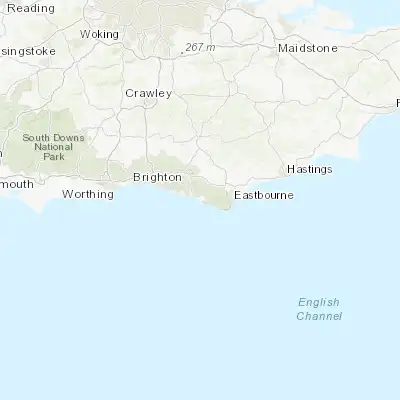 Map showing location of Seaford (50.771410, 0.102680)