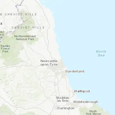 Map showing location of Seaton Delaval (55.071960, -1.526090)