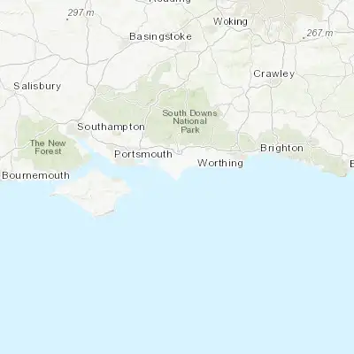 Map showing location of Selsey (50.735010, -0.789790)