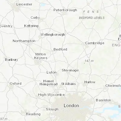 Map showing location of Shefford (52.038700, -0.333990)